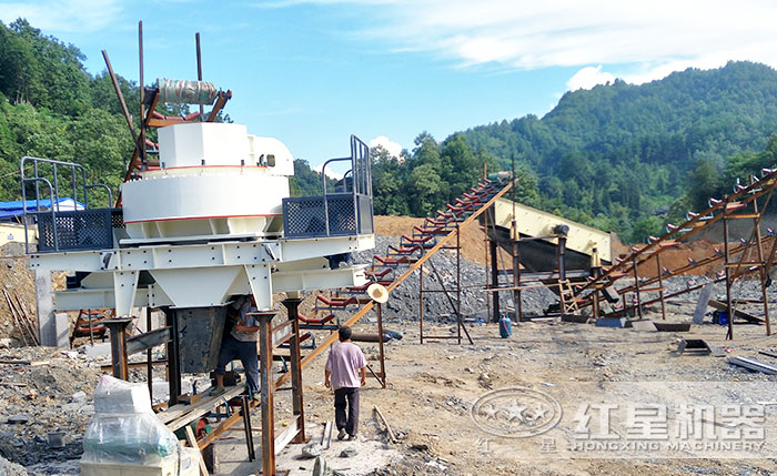 時產(chǎn)50-60噸建筑垃圾沖擊式破碎機(jī)哪里便宜？河南廠家有推薦嗎？